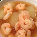 zuncafe's cooksnap of when they made 冬瓜のえびあんかけ.