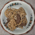 フーワ's cooksnap of when they made 蓮根と牛肉の簡単炒め煮.