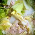 ひろぼんちゃん's cooksnap of when they made 白菜モリモリ酒蒸し꒰*´∀`*꒱.