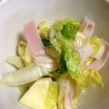ひりきち's cooksnap of when they made 混ぜるだけ♪白菜とリンゴのサラダ.