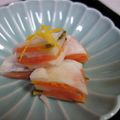 ぼのつま's cooksnap of when they made おもてなしに＊柚子香る＊かぶらサーモン.