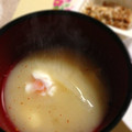 meiplu's cooksnap of when they made ＊大根と落とし卵の味噌汁＊.
