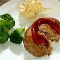 いくうき's cooksnap of when they made ハンバーグ.