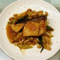 もも苺だいふく's cooksnap of when they made ねぎ風味☆ぶりの照り焼き。.