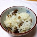 manamaro's cooksnap of when they made 栗おこわ.