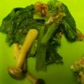 ひろし嫁's cooksnap of when they made シンプルが一番♪小松菜のにんにく炒め.