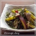 オレンジデイ's cooksnap of when they made さつま芋と切り昆布の炒め煮.