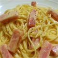 チェルミー♪'s cooksnap of when they made めちゃ簡単カルボナーラ.