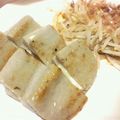 setsu63's cooksnap of when they made はんぺんのみそマヨチーズ焼き♪.