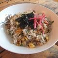 LazyHata's cooksnap of when they made あっさり♪ごまとゆかりの和風チャーハン.