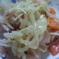 akihakkuma's cooksnap of when they made お宿メニューを再現。三色マリネ.
