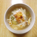 せつみか's cooksnap of when they made ちょっと和風な✿長ネギスープチーズ焼き.