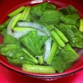 0kerokero0's cooksnap of when they made ほうれん草たっぷりスープ.