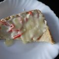 スタイリッシュママ's cooksnap of when they made かにかまでシーフードピザ風チーズトースト.