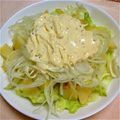 Mnakayoshi's cooksnap of when they made じゃが芋と玉ねぎのサラダ.
