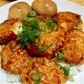 こといし's cooksnap of when they made ☆フワフワ☆つくね丼.