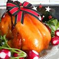 テンちゃん♪'s cooksnap of when they made クリスマスに＊丸鶏のローストチキン＊.