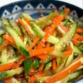 4cl​ove​r's cooksnap of when they made 袋でもみもみ♪胡瓜と人参のサラダ漬物★.