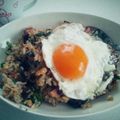 いずっ's cooksnap of when they made ポパイエッグライス♪.