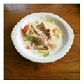 ゆる子＊'s cooksnap of when they made 鶏もも肉のクリーム煮.