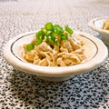 まりみぃ's cooksnap of when they made 鶏わさマヨぽん和え.