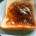 tomapiyo's cooksnap of when they made CUBEで笑顔♪メープルバタートースト.