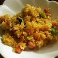 ☆とあみ☆'s cooksnap of when they made 残りご飯で炊き込み風焼き飯.