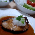 Milk's cooksnap of when they made ブリの簡単照り焼き.