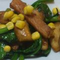 かえぽんみくぽん's cooksnap of when they made 子供も大好き！ほうれん草のコーン炒め.