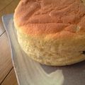 87号's cooksnap of when they made 梅酒入り✿ヨーグルトスフレケーキ.