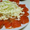 ♡めすトトロ♡'s cooksnap of when they made オニオンスライスたっぷりのお刺身サラダ.