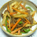 れんりんらん's cooksnap of when they made 牛肉と野菜のオイスターソース炒め.