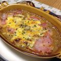 しみずんぬ's cooksnap of when they made おからと残りカレーで☆カレーグラタン.