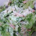 naychi's cooksnap of when they made どんどん食べれる♡レタスのしっとりサラダ.
