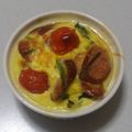 にちこちー's cooksnap of when they made 簡単！ホウレン草とソーセージのキッシュ☆.