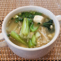 あーこ姐's cooksnap of when they made 小松菜と豆腐とエノキのお味噌汁♪.