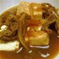 まちゃ1234's cooksnap of when they made ご飯がすすむ簡単甘辛肉豆腐.