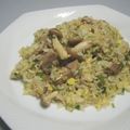 勇気凛りん岸田夕子's cooksnap of when they made 簡単納豆しめじチャーハン.