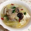 だいず♪'s cooksnap of when they made 塩麹さんで　サムゲタン風♪.