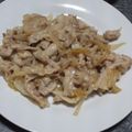 キャロライン藤元's cooksnap of when they made おつまみ、お弁当に♪豚肉の塩麹炒め.