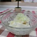 ぽっぽぺぺ's cooksnap of when they made たっぷりﾈｷﾞで冷奴＊ごま油だいすき＊.