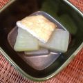 tomo5257's cooksnap of when they made 寒～い日に◇丸大根とお揚げの煮もの.