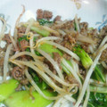 respi0408's cooksnap of when they made 坦々風ごまみそ炒め ★にらもやし.