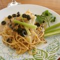 きりんも's cooksnap of when they made ささみのジェノベーゼクリームパスタ.