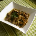 Arsinda's cooksnap of when they made きのこのサフラン風味.