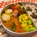 m@n@'s cooksnap of when they made おさかなソーセージ入りの卵焼き♪.