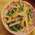 きょらこ's cooksnap of when they made 牛蒡・人参・ほうれん草の胡麻味噌サラダ.