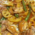 ayu☆nana's cooksnap of when they made 鶏肉とれんこんのてり焼き.