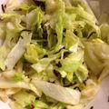 BellmanM's cooksnap of when they made レタスの塩こんぶサラダ.
