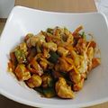 Beckie's cooksnap of when they made 大人数おもてなし♪鶏ムネ肉ケチャップ炒め.